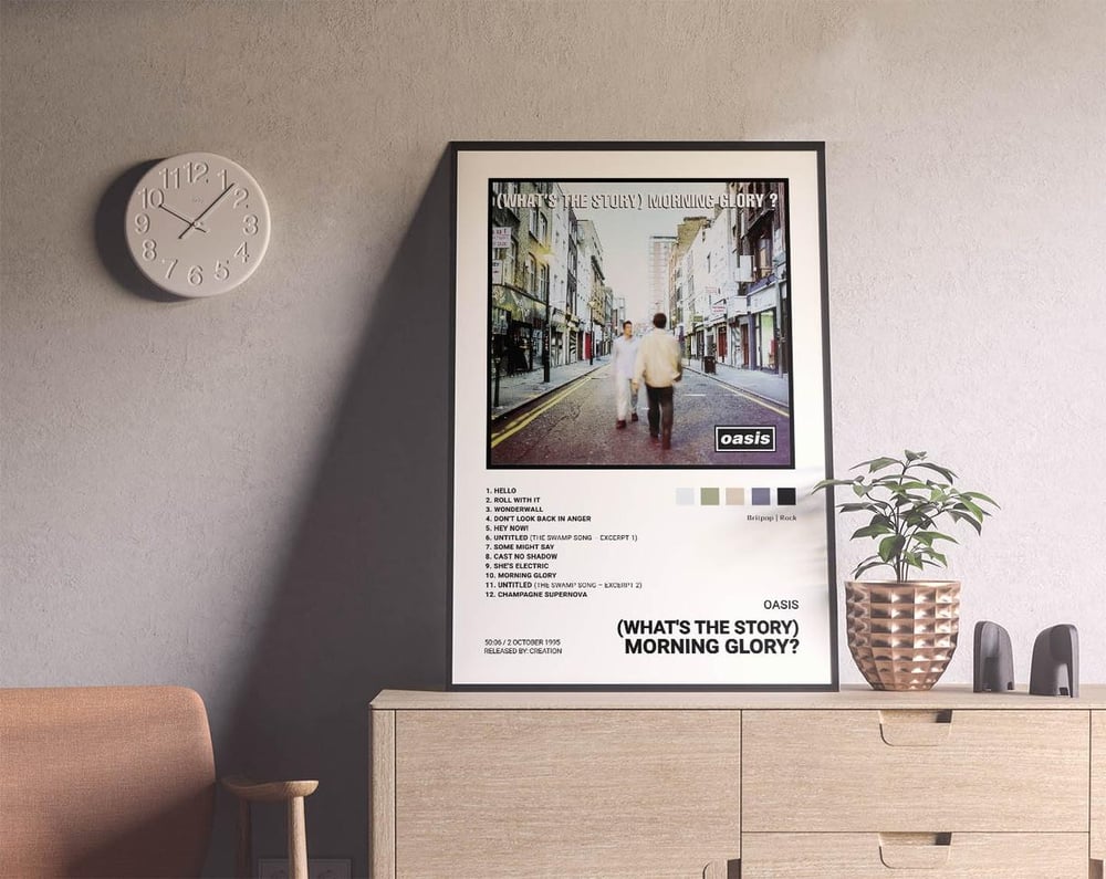 Oasis - (What’s The Story) Morning Glory Music Album Poster