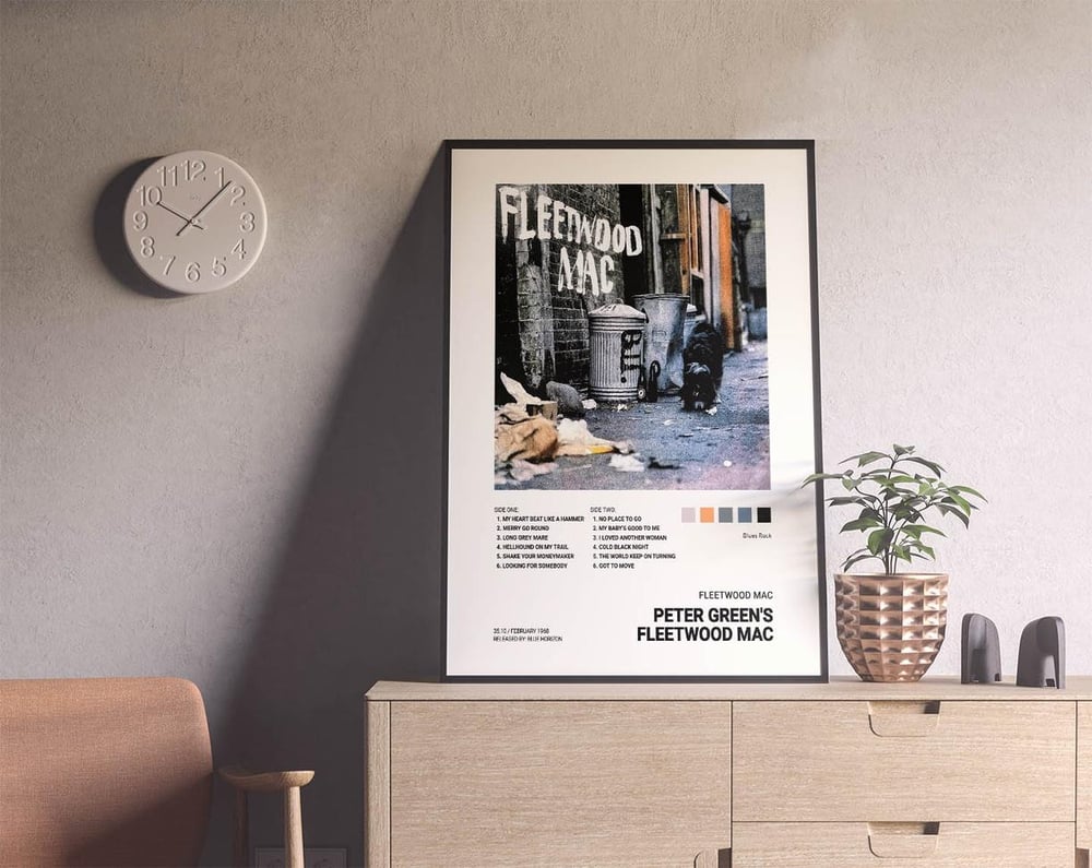 Fleetwood Mac - Peter Green's Fleetwood Mac Music Album Poster