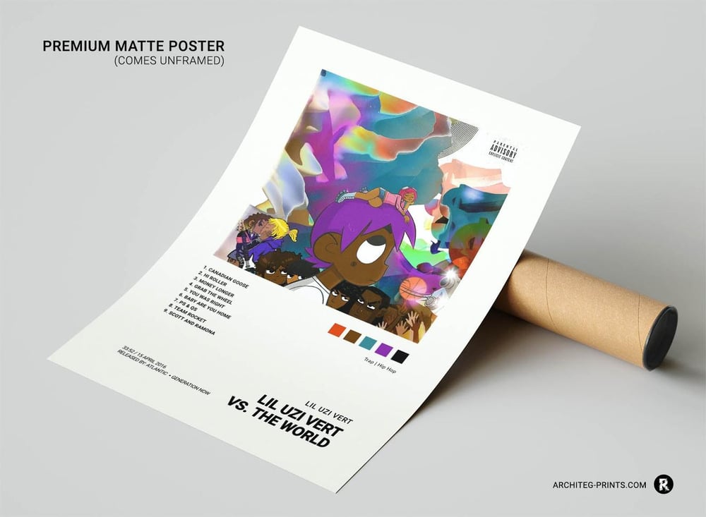 Lil Uzi Vert - Lil Uzi Vert vs. The World Music Album Poster