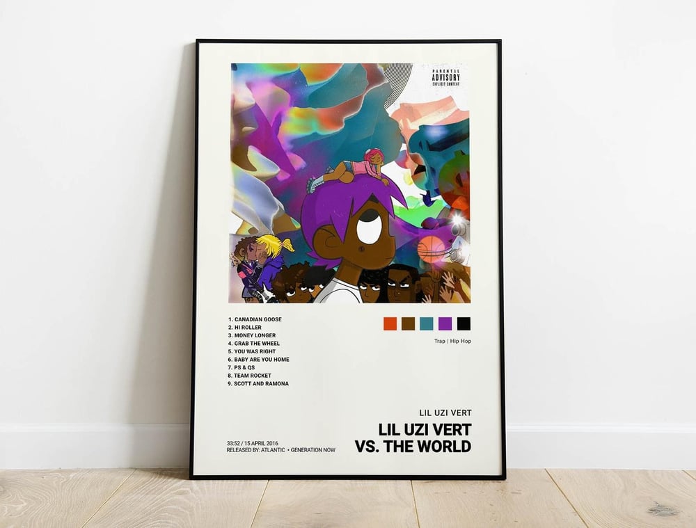 Lil Uzi Vert - Lil Uzi Vert vs. The World Music Album Poster