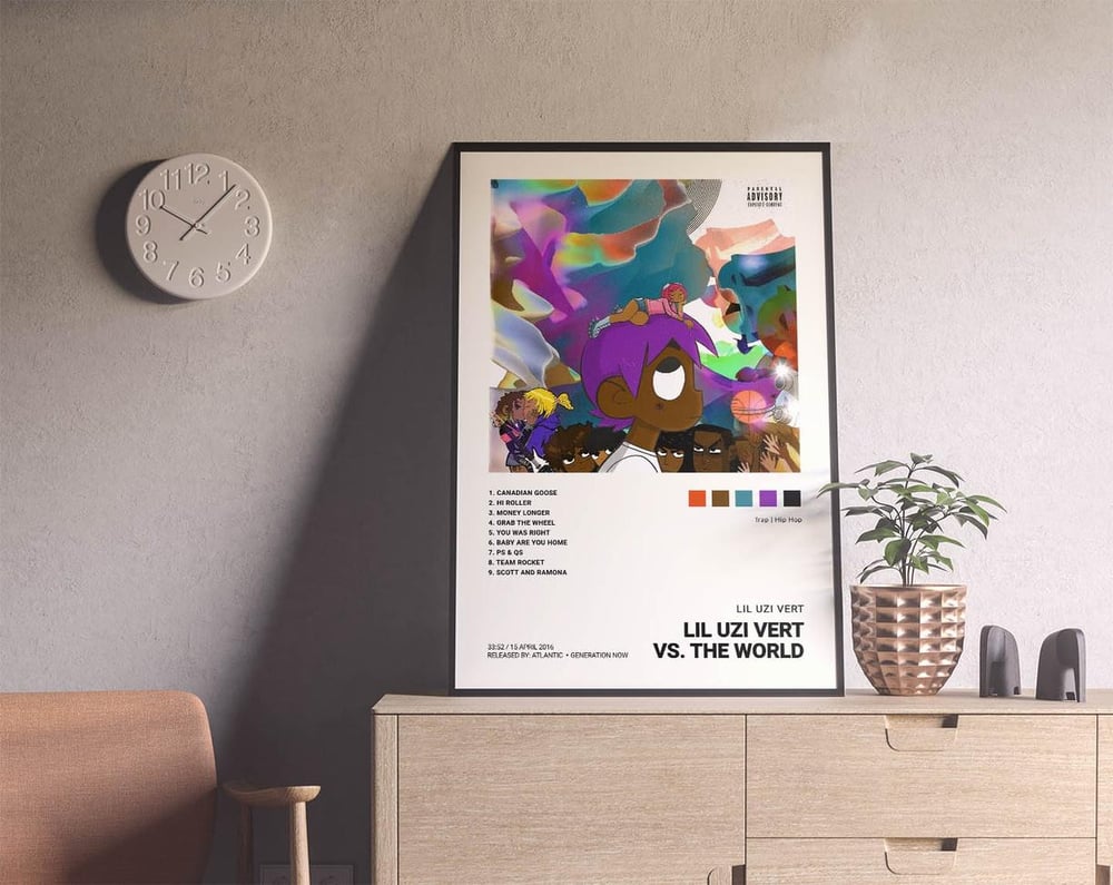 Lil Uzi Vert - Lil Uzi Vert vs. The World Music Album Poster
