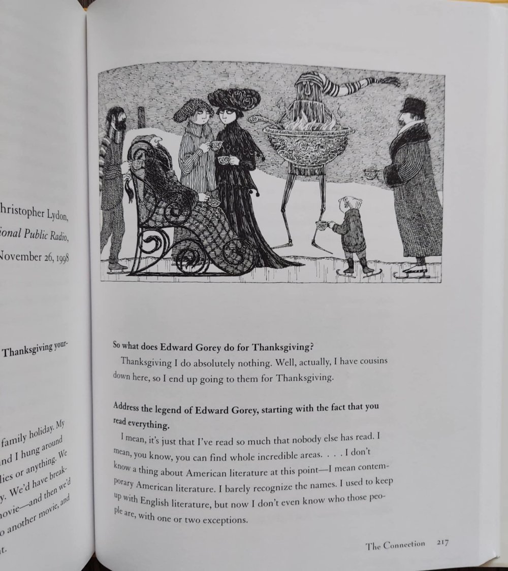 Ascending Peculiarity: Edward Gorey on Edward Gorey, edited by Karen Wilkin