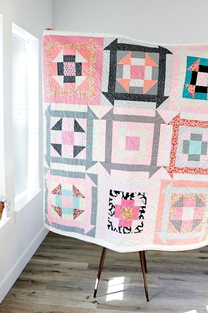 Image of the LETTIE Quilt Pattern PDF