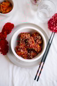 Image 1 of Poulet frit (Yangnyeom chicken)🌶️
