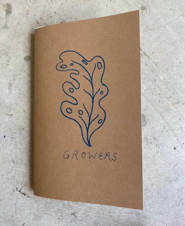 Image of Growers zine 