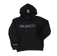Image 1 of BONE HOODIE BLACK