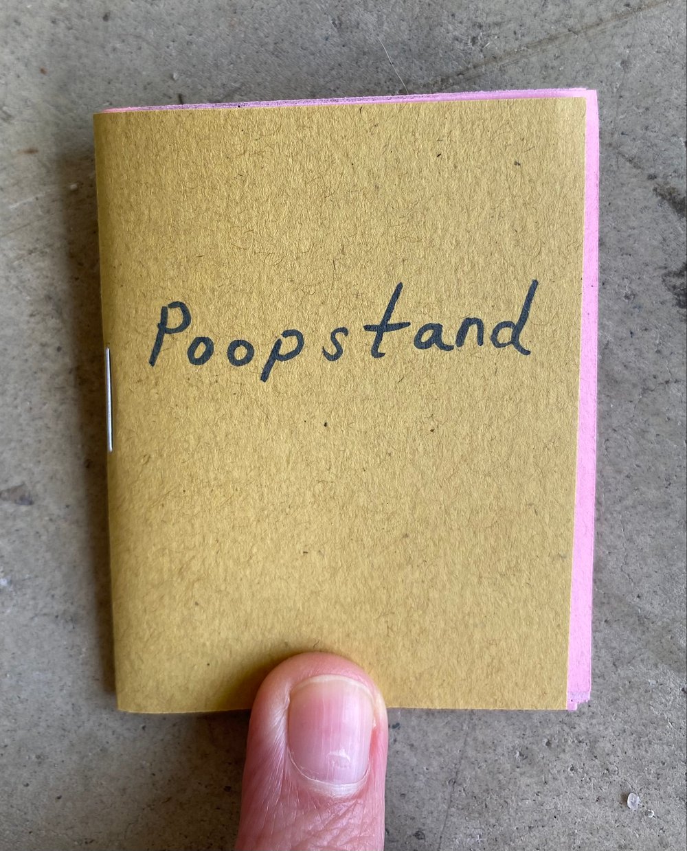 Image of Poopstand zine by Allyson Mellberg Taylor