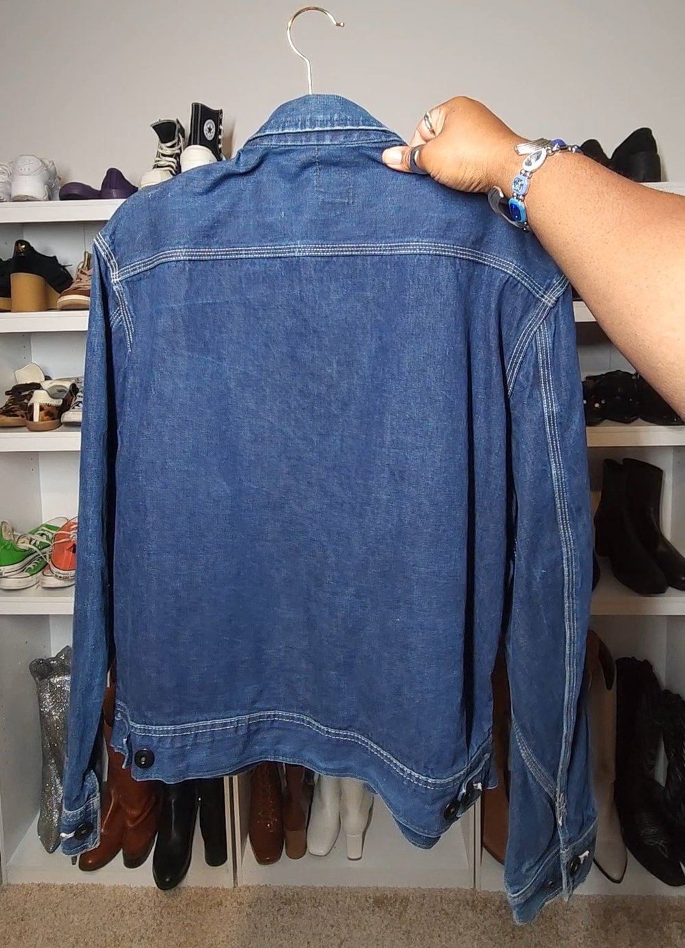 Image of 1950s/60's Lee Jelt Denim Sanforized Jacket / Men's Size 44 (Vintage)