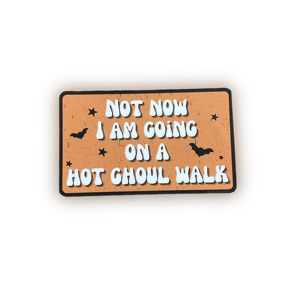 Hot Ghoul Walk Sticker