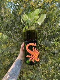 Image 2 of Scorpion Upcycled Self-Watering Planter 