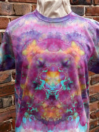 Image 2 of Star-Candy Melt - Ice Dyed T-Shirt - Unisex/Men's Medium - FREE SHIPPING