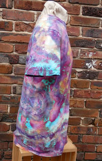 Image 7 of Star-Candy Melt - Ice Dyed T-Shirt - Unisex/Men's Medium - FREE SHIPPING