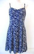 Image of Blue floral 90s dress 