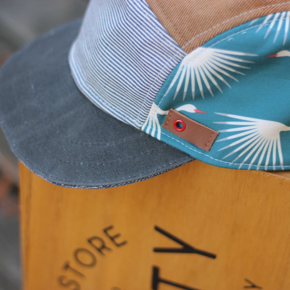 Image of INDIE JONES cap // eco 5 panel Style hat - Batch #3