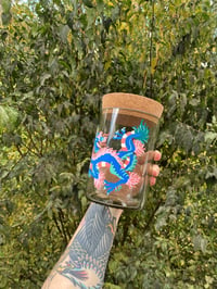 Image 3 of Blue Dragon Upcycled Bottle Canister