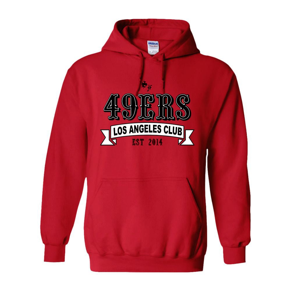 Image of RED HOODIE SWEATER