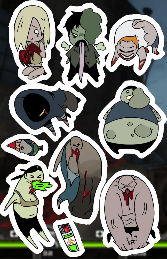 Image of L4D2 Sticker Sheet