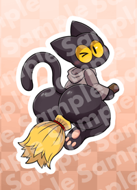 Momo Vinyl Sticker