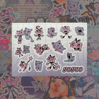 Image 3 of [yuyuu] sticker sheets