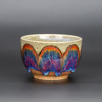 Image 2 of Rainbow/Rust Arches - Teabowl