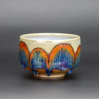 Image 1 of Blushed Rainbow/Rust Arches #2 - Large Teabowl