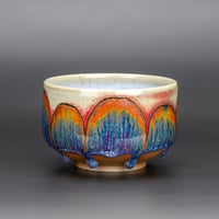 Image 3 of Blushed Rainbow/Rust Arches #2 - Large Teabowl