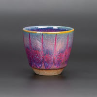 Image 1 of Magenta Flambé/Misty Waves - Espresso/Demitasse