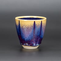 Image 1 of Magenta/Blue Flambé/Amber Waves - Espresso/Demitasse