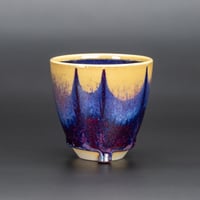 Image 2 of Magenta/Blue Flambé/Amber Waves - Espresso/Demitasse