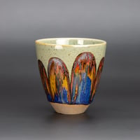 Image 2 of Deep Blue/Sepia/Mint Arches - Tumbler