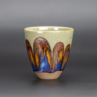 Image 1 of Deep Blue/Sepia/Mint Arches - Tumbler