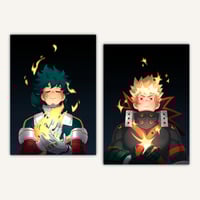 [PRE-ORDER] Thank You MHA Gold Foil Prints