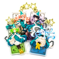 Image 1 of Witch Hat Atelier Raised Foil Holo Acrylic Charms