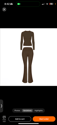 Image 3 of 2 Piece Long Sleeve Lounge Sets