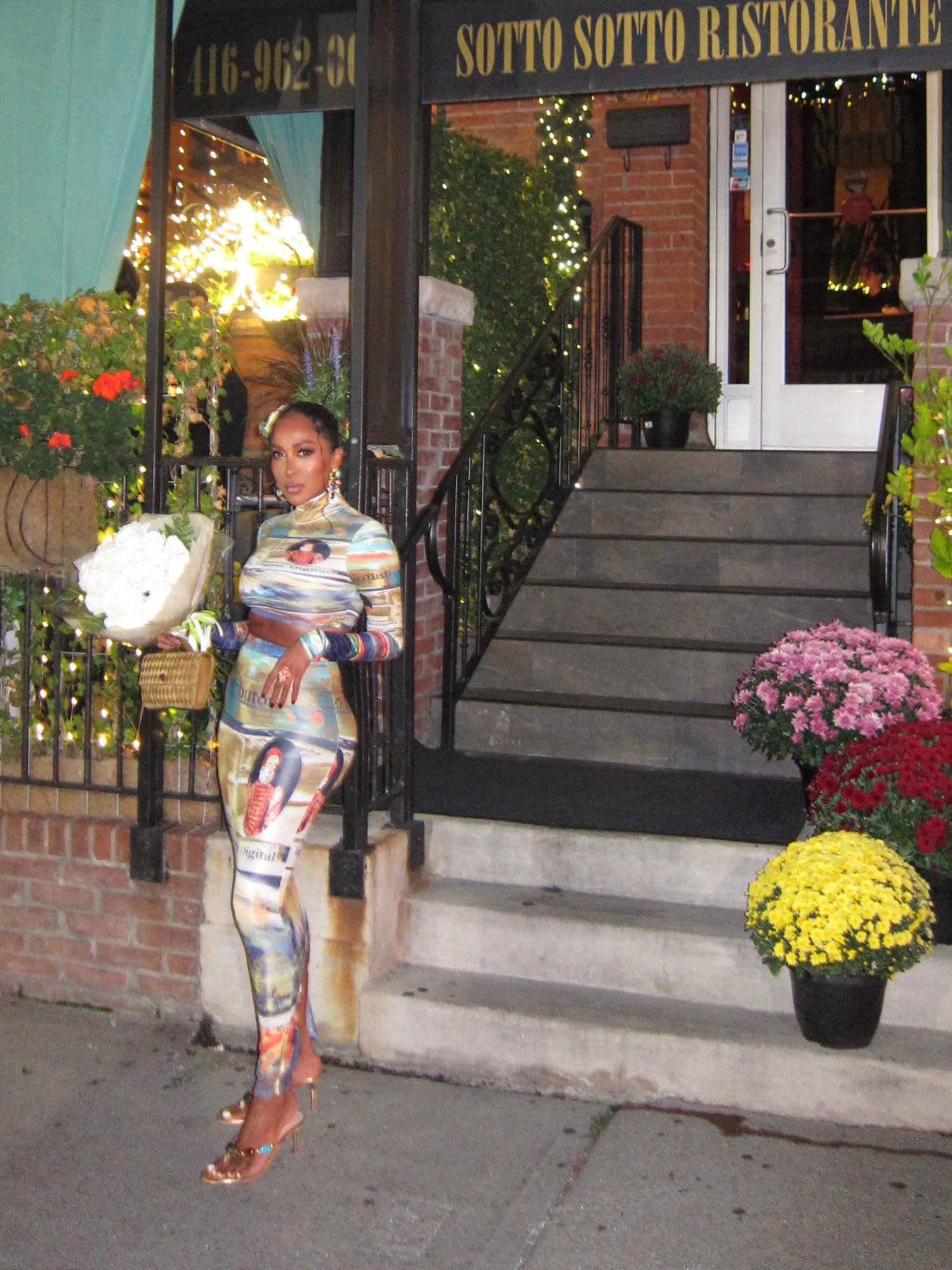 Image of MULTI-TONE PRINTED 2-PIECE SET (SMALL)