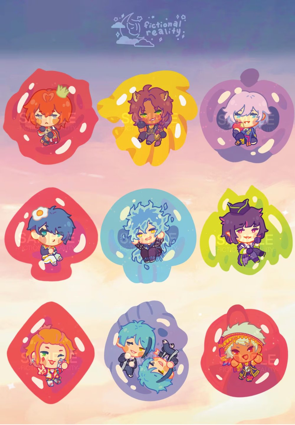 Image of [PREORDER] TWISTED WONDERLAND LOLLIPOP CHARM