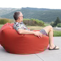 Image 2 of Classic Terracotta Outdoor Bean Bag