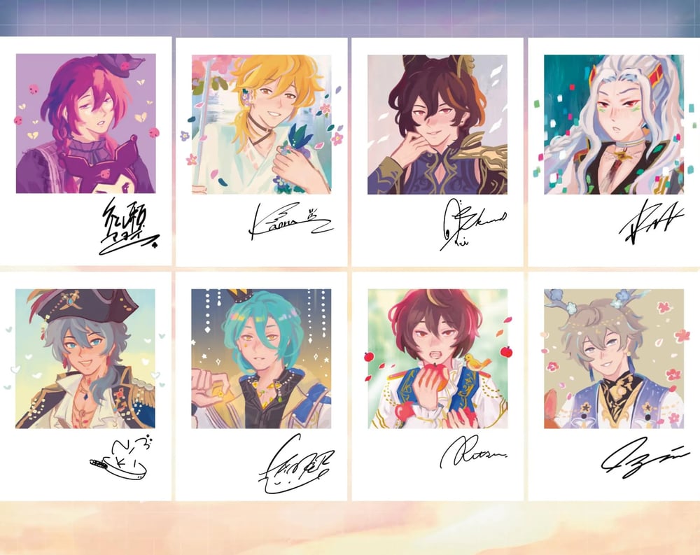 Image of ENSEMBLE STARS PHOTOCARD PRINT