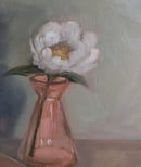 Image 3 of Petit vase en verre rose