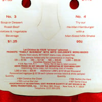 Image 4 of Lucius (The Lion) - New York Hilton Hotel - MPI Childrens Menu mask (1960s) 