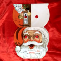 Image 3 of Santa Claus - Holiday Greeting card mask (1940's)