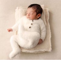 Image 1 of Fluff Newborn Romper