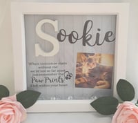 Image 7 of Personalised Pet Loss Frame,Pet Initial frame,Pet Memorial Frame, Pet Loss Gift