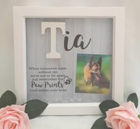 Image 8 of Personalised Pet Loss Frame,Pet Initial frame,Pet Memorial Frame, Pet Loss Gift