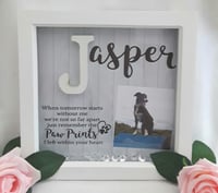 Image 11 of Personalised Pet Loss Frame,Pet Initial frame,Pet Memorial Frame, Pet Loss Gift