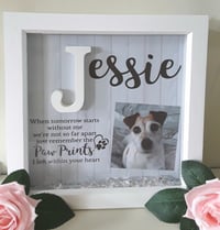 Image 12 of Personalised Pet Loss Frame,Pet Initial frame,Pet Memorial Frame, Pet Loss Gift