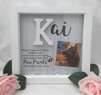 Image 14 of Personalised Pet Loss Frame,Pet Initial frame,Pet Memorial Frame, Pet Loss Gift