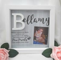 Image 16 of Personalised Pet Loss Frame,Pet Initial frame,Pet Memorial Frame, Pet Loss Gift