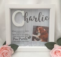 Image 19 of Personalised Pet Loss Frame,Pet Initial frame,Pet Memorial Frame, Pet Loss Gift