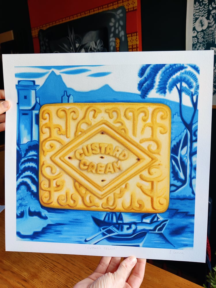 Image of 'Custard Cream' Giclee print